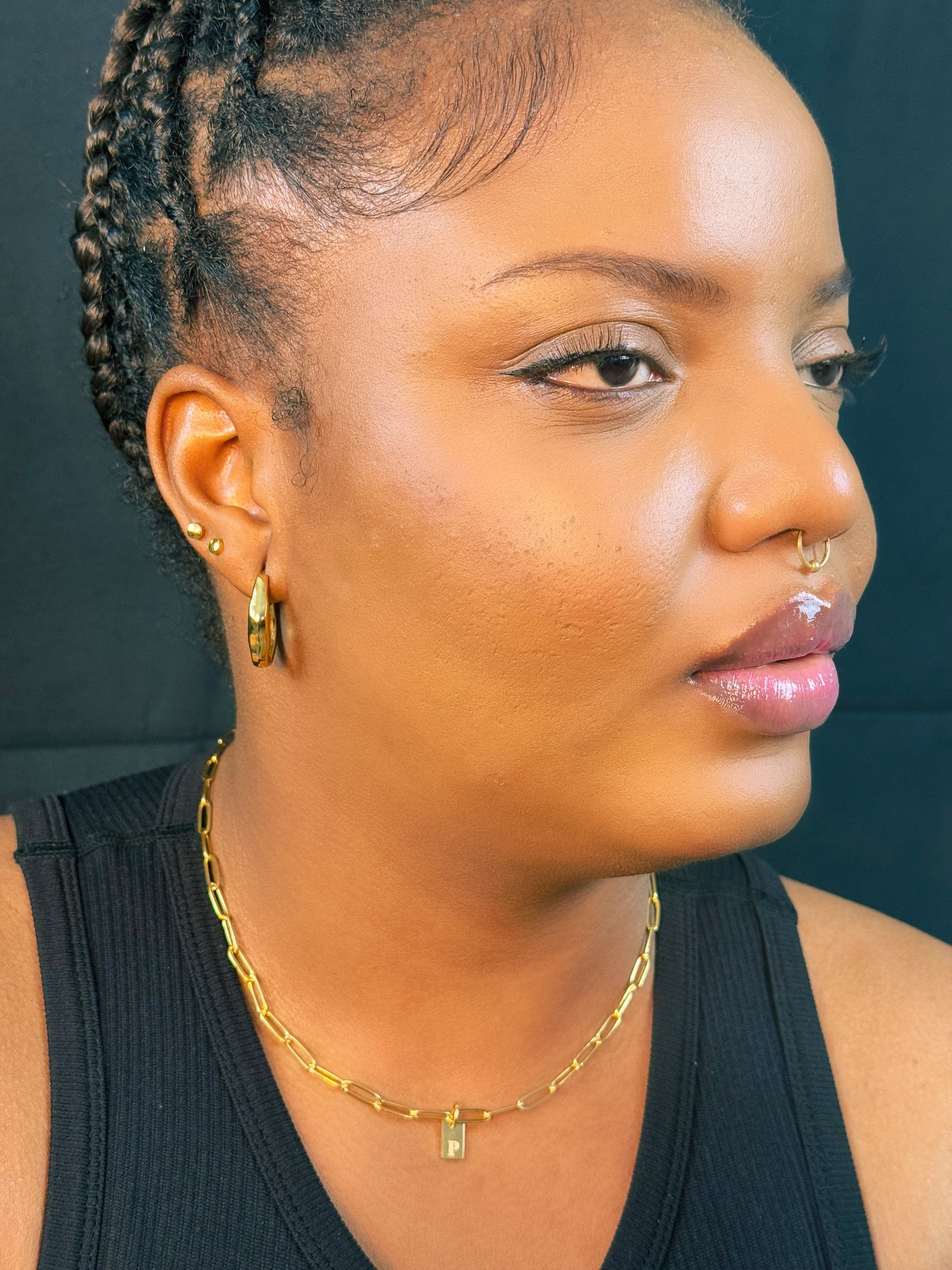 Yolie Organic Hoop Earrings