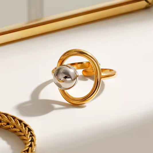 Golden Bloom Ring