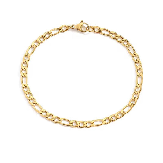 Figaro bracelet 4 mm